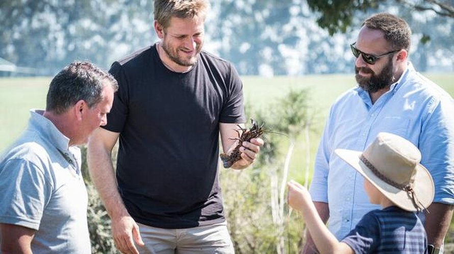 Field trip with Curtis Stone