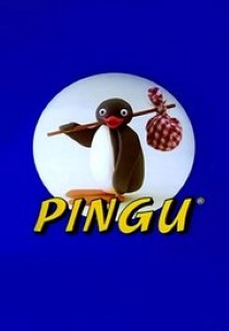 Pingu maakt een sneeuwpop