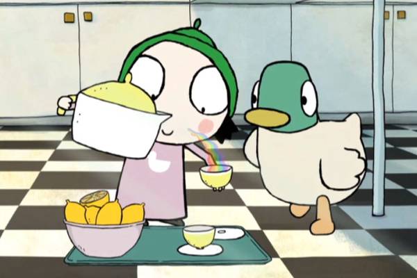 Sarah and Duck